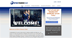 Desktop Screenshot of erinsfitnessclub.com